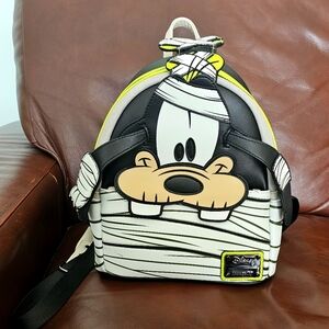 Loungefly Halloween Goofy Mummy Glow Mini Backpack